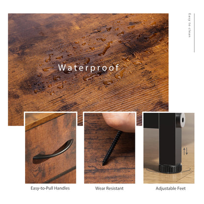 10 Fabric Drawers Wardrobe Steel Frame Closet For Storage Cabinet Living Room Of Furniture