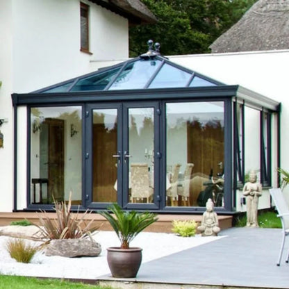Stylish Sunroom for Outdoor Relaxation - Waterproof Roof, Adjustable Ventilation