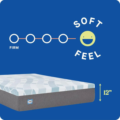 12-inch, Mattress, Twin XL Size, with Sealy Comfort Gel Memory Foam