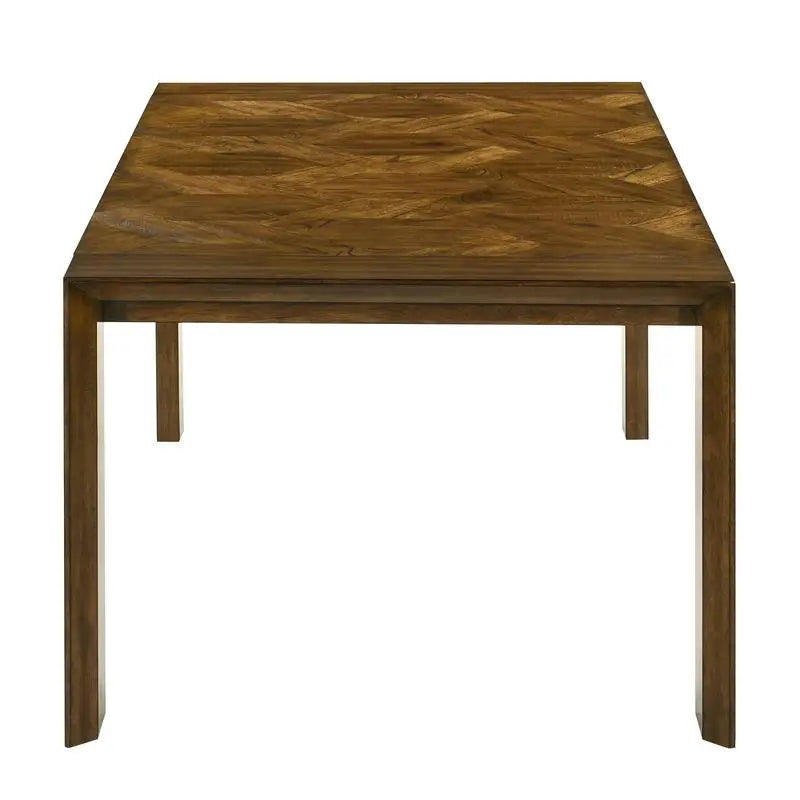 Dining Table Set, Handcrafted Solid Wood, Upholstered Chairs