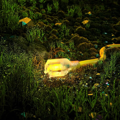 100 Ft 12/3 Gauge Heavy Duty Outdoor Extension Cord Waterproof With Lighted, Flexible Cold Weather 3 Prong Electric Cord Outside