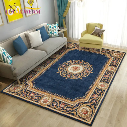 Turkish Bohemian Persian Area Rug Large, Carpet Rug for Living Room Bedroom Sofa Doormat Decoration, Kitchen Non-slip Floor Mat