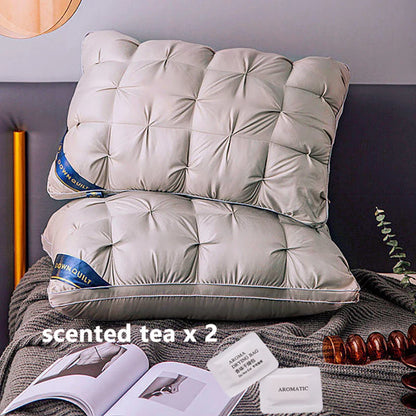 2-Piece Sleep Pillow Set, Soft Supportive Bed Pillows,  Luxury Hotel Pillows