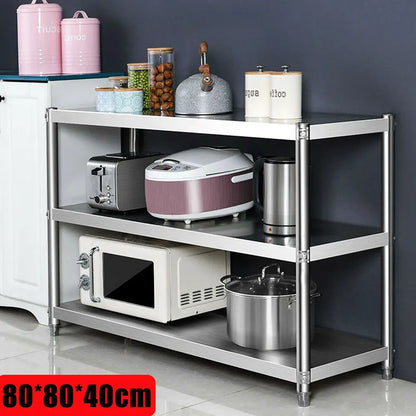 Stainless Steel Storage Shelving Organizer Storage Rack Shelves