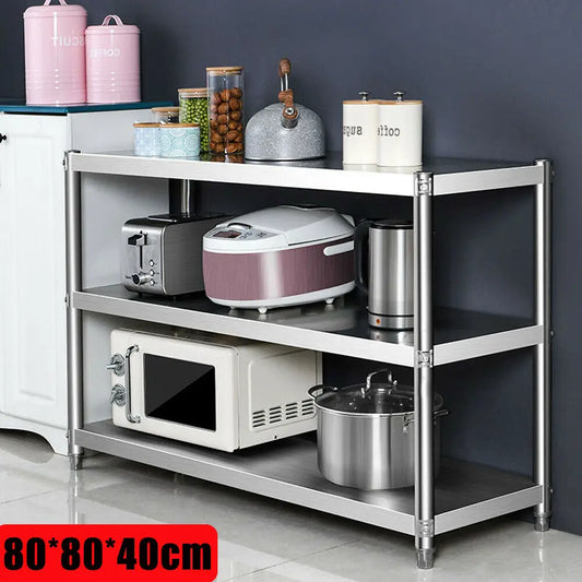 Stainless Steel Storage Shelving Organizer Storage Rack Shelves