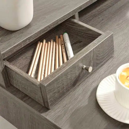 L-shaped family office desk