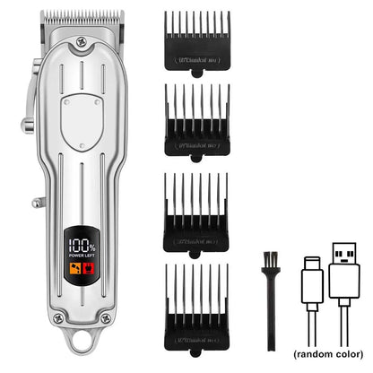 Professional Barber Cordless Hair Grooming Kit