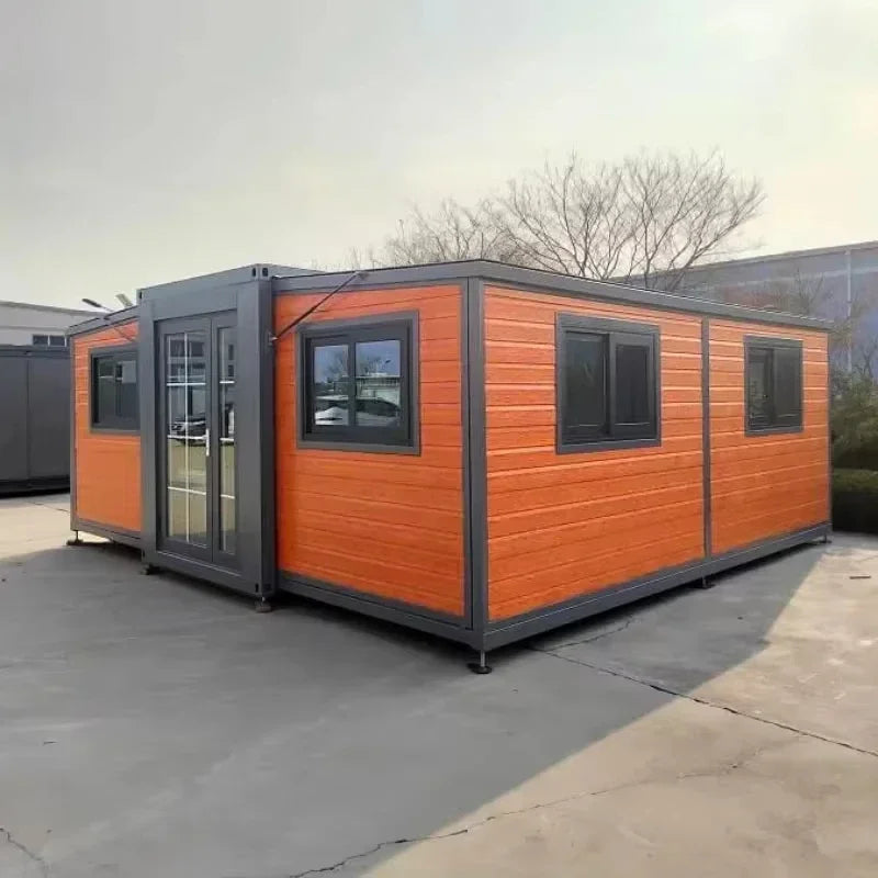 Prefab Houses 2 Story Mobile Homes Expandable Container House Tiny Folding Room Vacation House