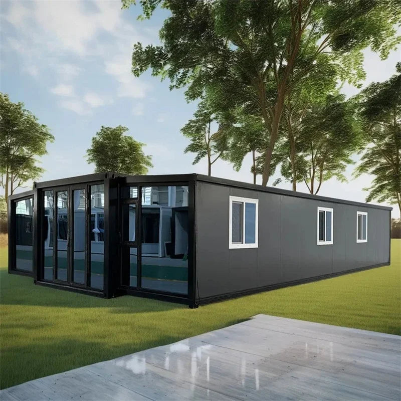 Prefab Houses 2 Story Mobile Homes Expandable Container House Tiny Folding Room Vacation House