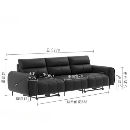 Recliner Classic Sofa , Apartment Design Sofa Elegant Living Room