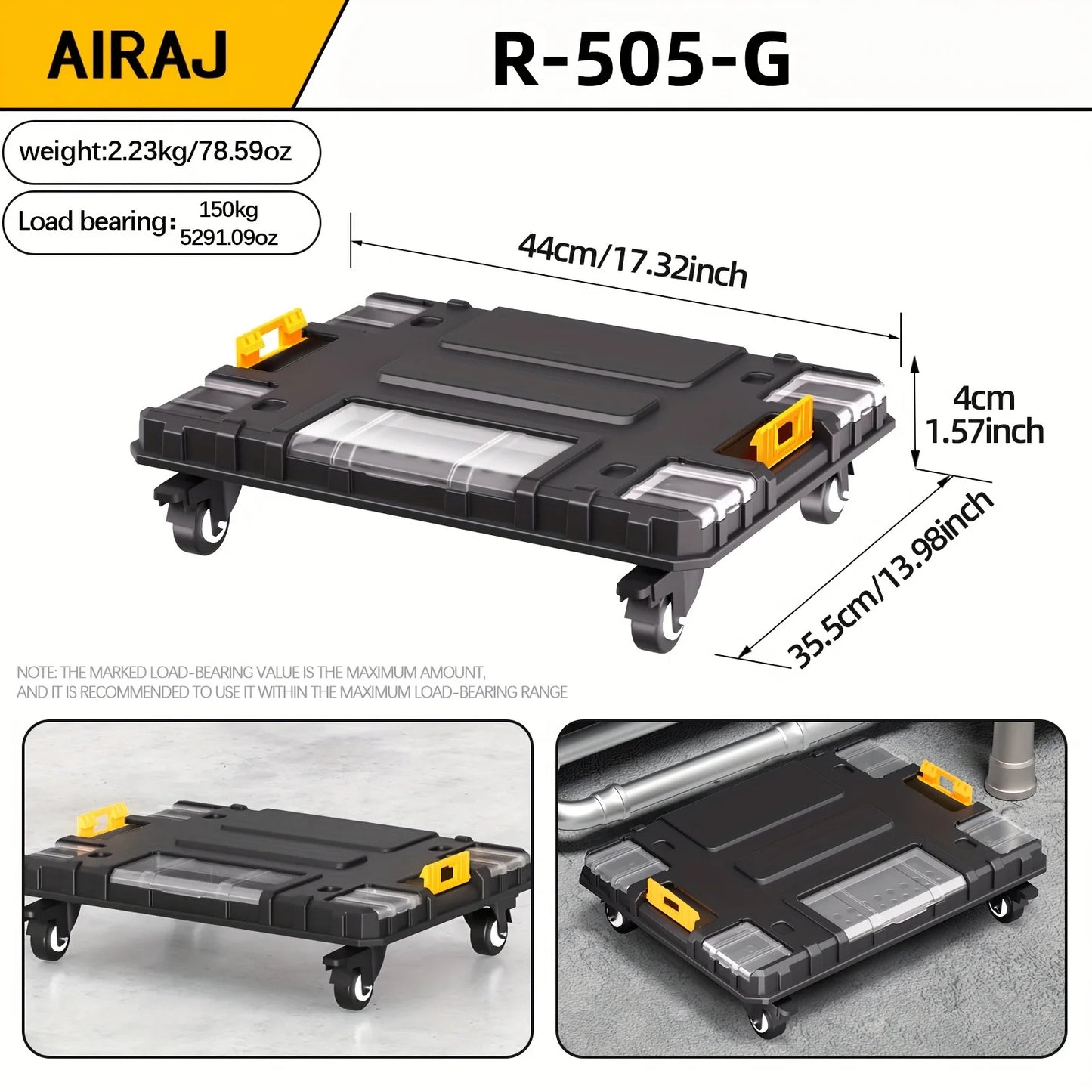 Stackable, Rolling, Tool Box ,Organizer, Storage System For Garage Storage, Home Repairs