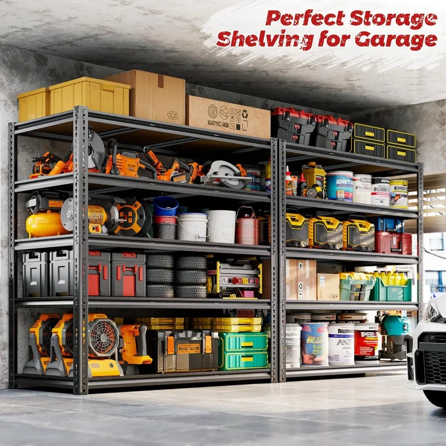 Heavy Duty, Metal Shelving Unit for Garage Storage with 3050 LBS Capacity