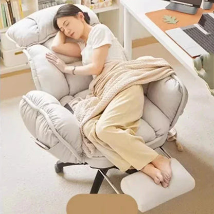 Footrest, Wheels, Student Relaxing Gaming Office Chair