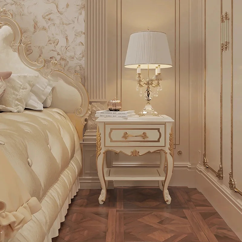Platform Unique Bed Beauty European Simple Safe Sleeping Bed Girls Princess Sun Floor Wooden Furniture